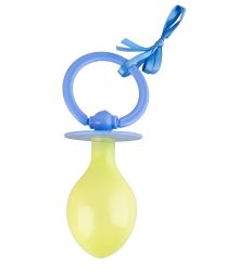 Blå kæmpe sut til baby udklædning.