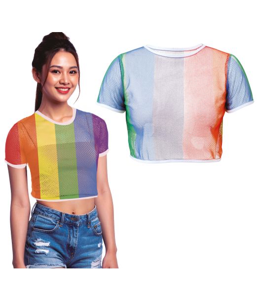 Regnbue net top