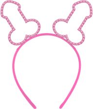 Hårbøjle med penis med sten