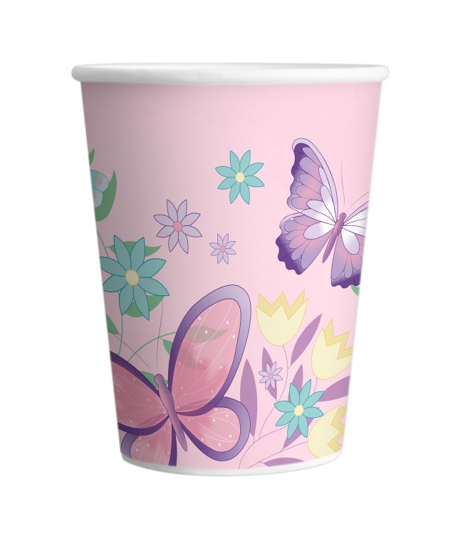 Sommerfugle papkrus, 8 stk