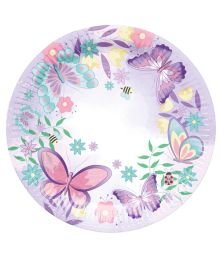 Sommerfugl tallerkner, 23 cm