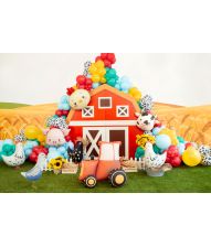 Sød gris folieballon