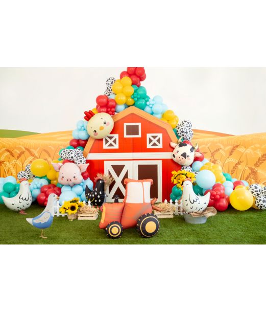 Sød gris folieballon