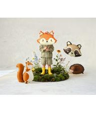 Gående egern folieballon