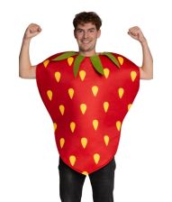 Jordbær kostume til voksne