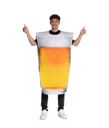 Ølglas kostume til voksne