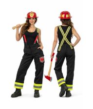 Brandmandsbukser til kvinder med seler