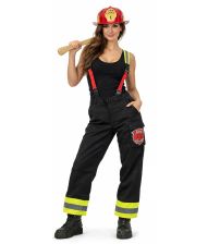 Brandmandsbukser til kvinder med seler