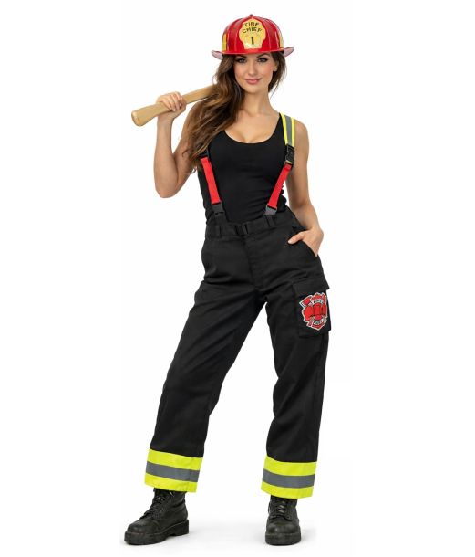 Brandmandsbukser til kvinder med seler