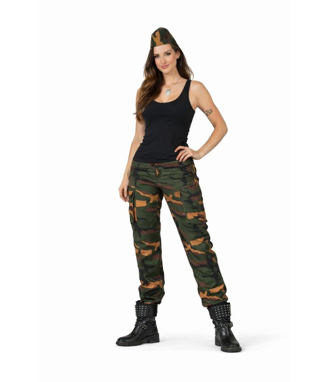 Soldat bukser med cap