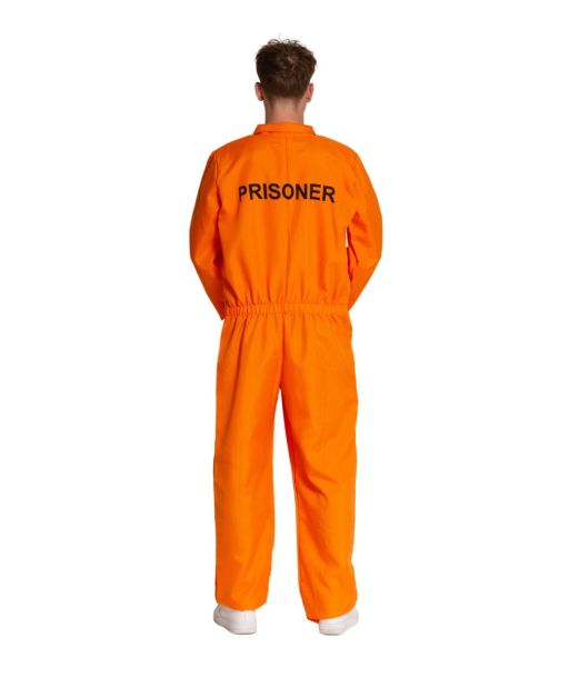 Orange fangedragt kostume