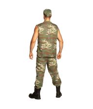 Flot Soldat kostume til voksne. 