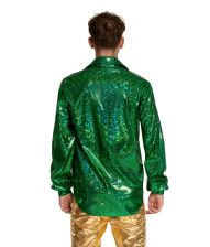 Grøn Disko skjorte