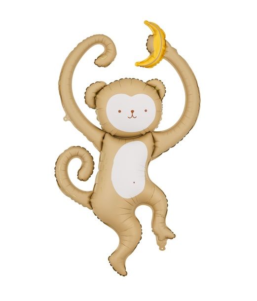 Abe med banan folieballon