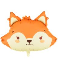 Sød ræv folieballon