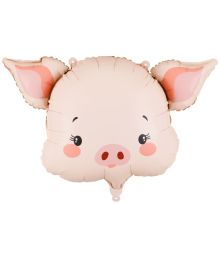Sød gris folieballon