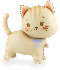 Kat på hjul folieballon