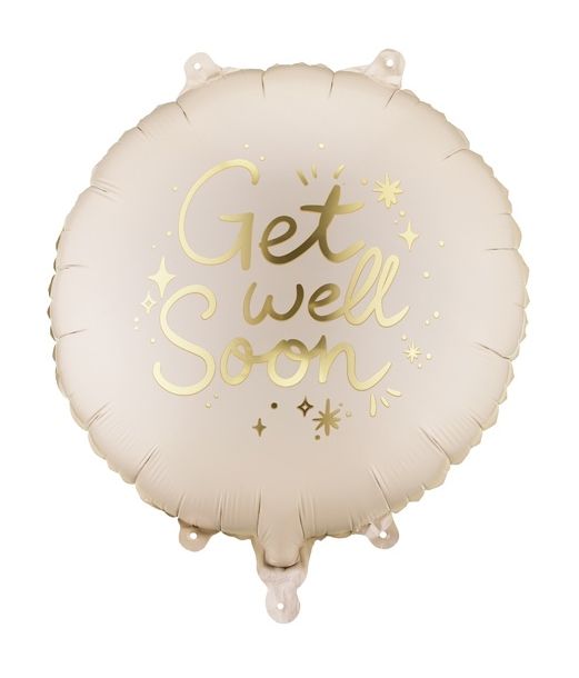 Get Well Soon folieballon
