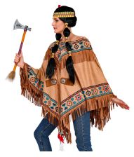 Indianer poncho kostume
