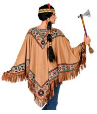 Indianer poncho kostume