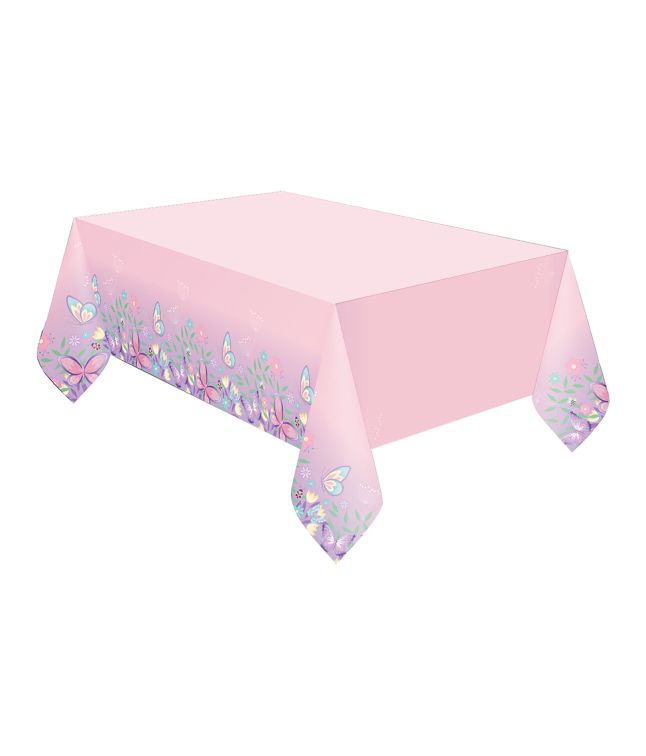 Papirdug sommerfugl 180x120 cm