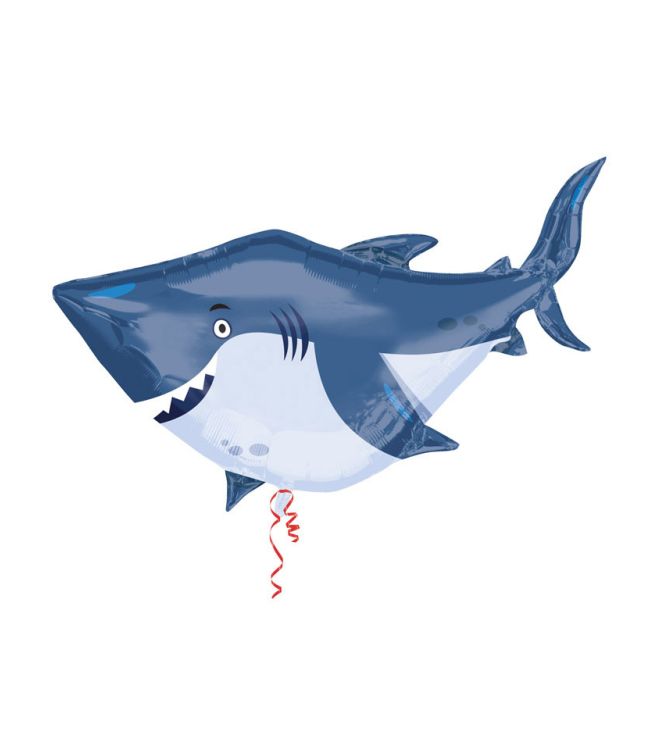Haj folieballon, 101 cm