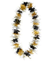 Hawaiikrans i guld, sølv og sort