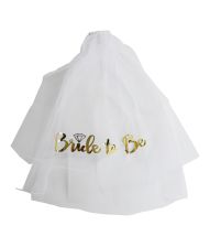 Guld Bride To Be sæt