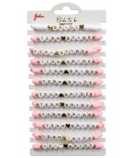 Bride to be armbånd sæt, 12 stk