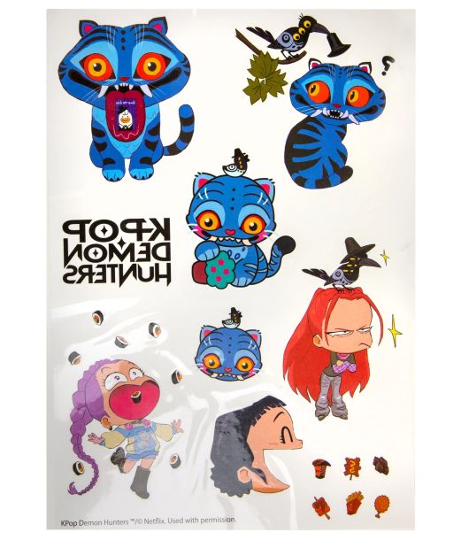 K-pop Demon Hunters tatoveringer