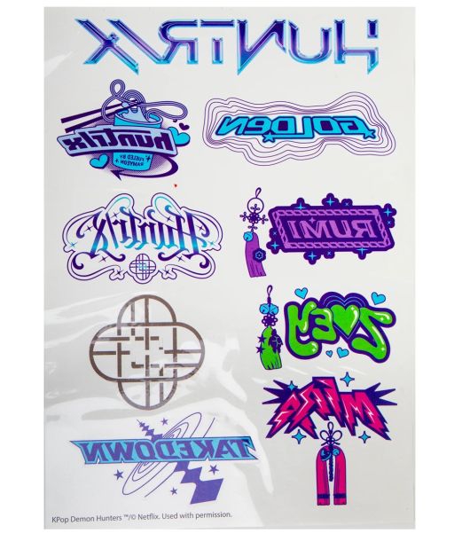 K-pop Demon Hunters tatoveringer