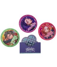 K-pop Demon Hunters coasters, 4 stk