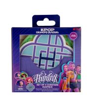 K-pop Demon Hunters coasters, 4 stk