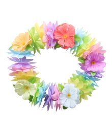 Blomsterhårkrans, pastel