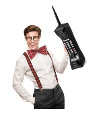 Oppustelig mobiltelefon