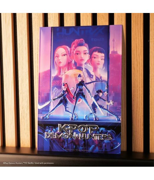 Kpop Huntrix aluminium plakat