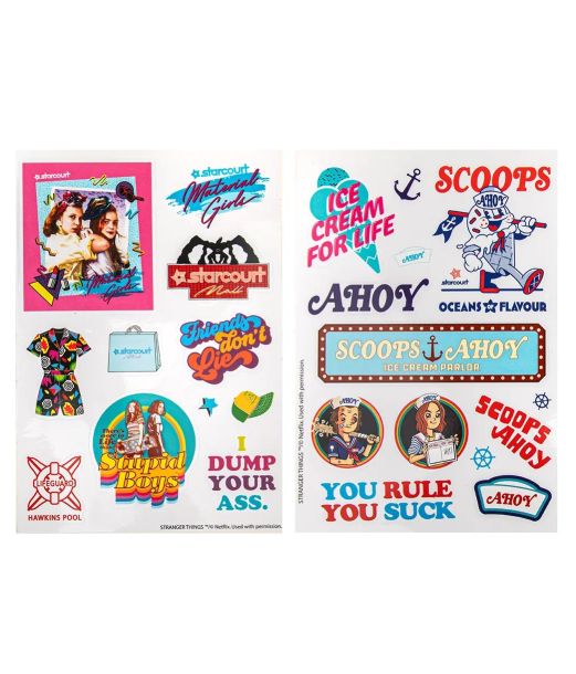 Stranger Things 3 klistermærker 