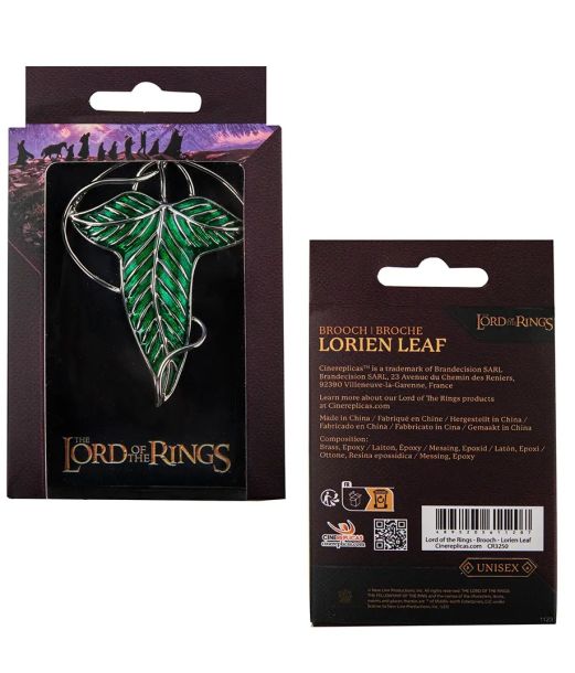 Lorien blad broche