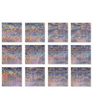 Holografiske vægpaneler, 12 stk