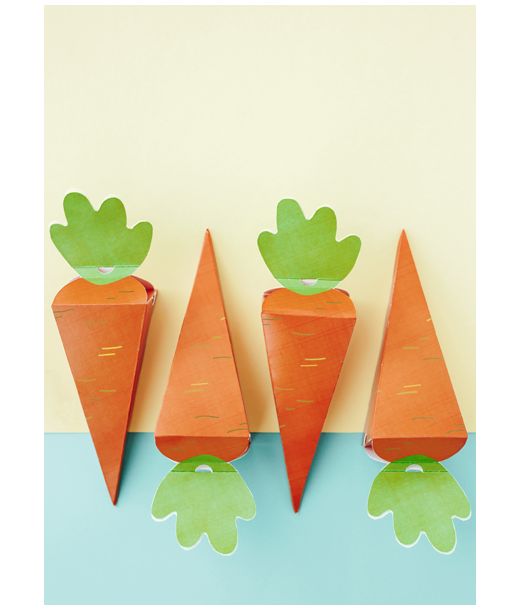 Gulerod æske, 6 stk.