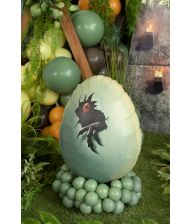 Jurassic World dinosaur æg folieballon, 48 X 64 cm