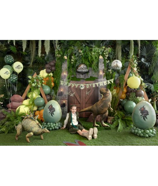 Jurassic World dinosaur æg folieballon, 48 X 64 cm