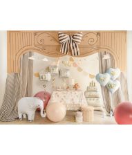 Stående elefant folieballon, 91 X 61 cm