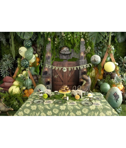 Jurassic World papirdug, 180 x 120 cm