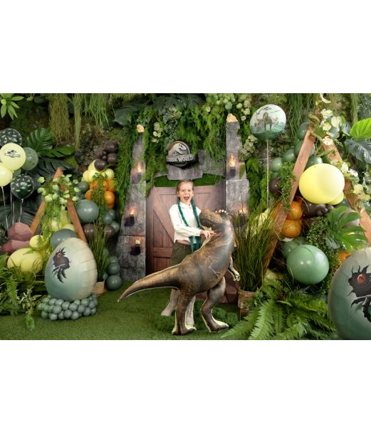 Jurassic World T-Rex folieballon, 92 X 98 cm