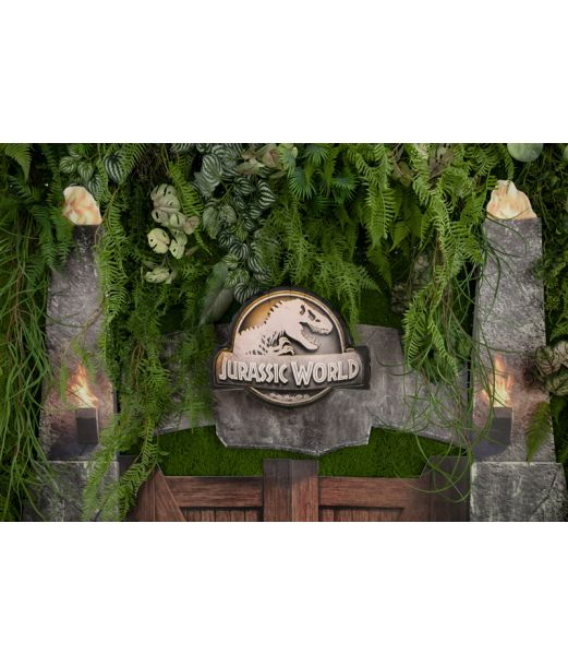 Jurassic World logo folieballon