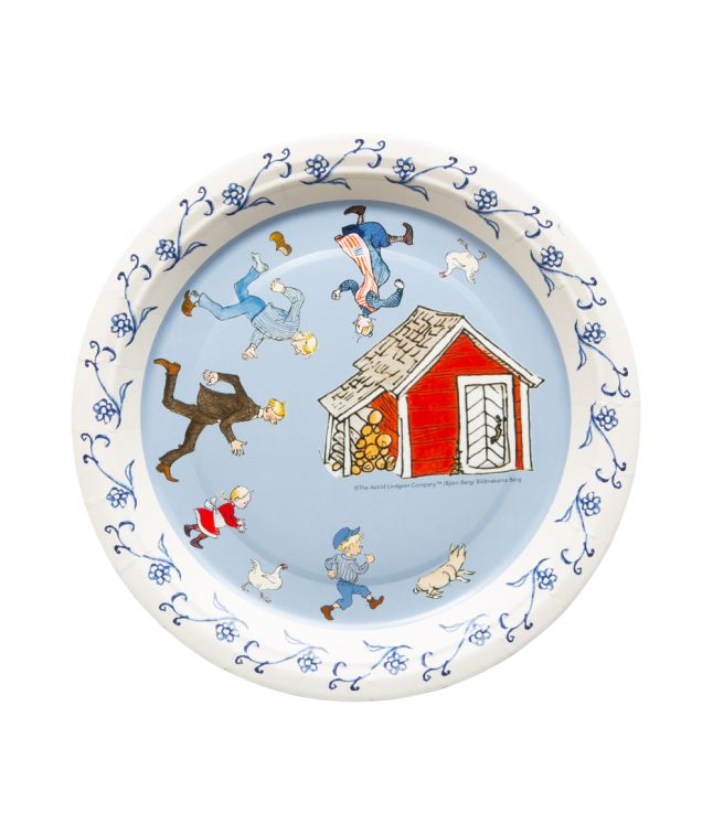 Emil fra Lønneberg paptallerkener, 8 stk