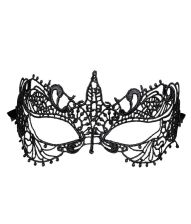 Sort blonde halvmaske