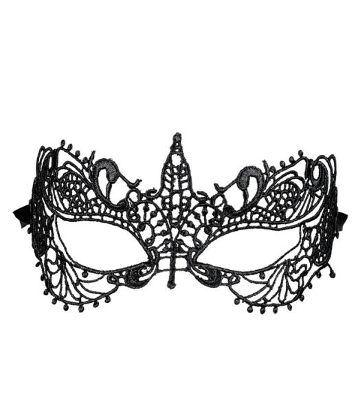 Sort blonde halvmaske