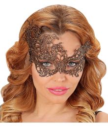 Guld barok halvmaske 